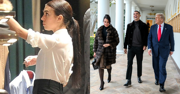 Cô gái bán hàng kiếm sống, 9 năm sau đeo nhẫn 80 tỷ cùng cầu thủ nổi tiếng dự tiệc của Tổng thống Donald Trump