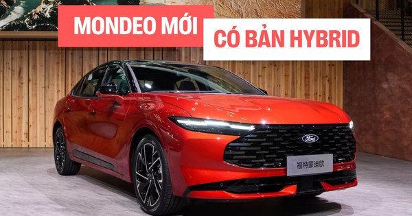 Ford làm mới mẫu sedan từng đấu Camry tại Việt Nam: Đầu gần giống Territory, màn hình siêu lớn bao trọn táp-lô, máy xăng và hybrid