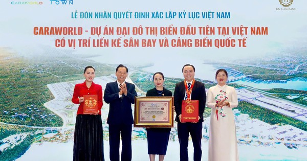 Caraworld Cam Ranh lập kỷ lục thứ 2 chỉ trong vòng 6 tháng