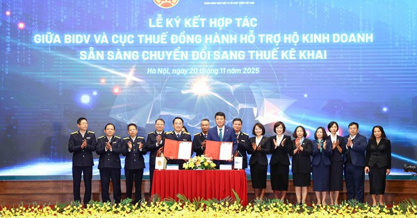 BIDV cùng ngành Thuế đồng hành hỗ trợ hộ kinh doanh chuyển đổi, bứt phá