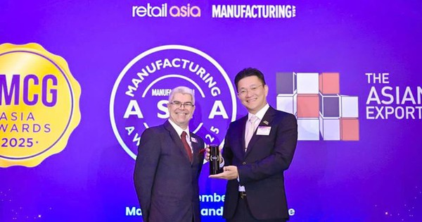 Kết cấu thép ATAD nhận giải Manufacturing Asia Awards 2025 tại Singapore