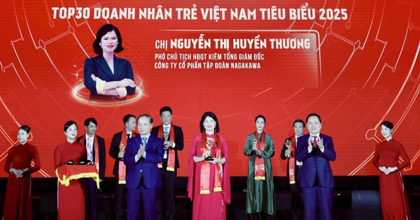 Tổng giám đốc Nagakawa được vinh danh Doanh nhân trẻ Việt Nam tiêu biểu