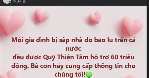 Quỹ Thiện Tâm của Vingroup kích hoạt gói hỗ trợ khẩn cấp đồng bào bão lụt, mức hỗ trợ lên đến 100 triệu đồng/người: Hướng dẫn đăng ký thông tin