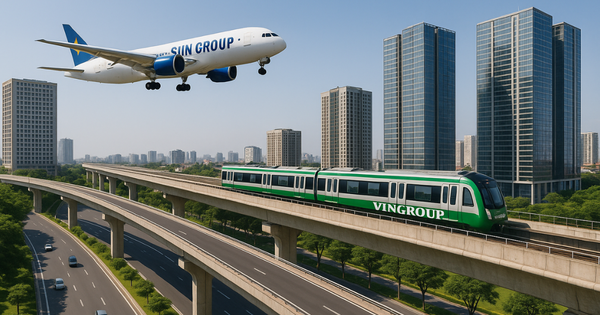 Tàu điện, hàng không và những pha ‘chơi lớn’ của Vingroup, Sun Group để kết nối dự án tỷ USD