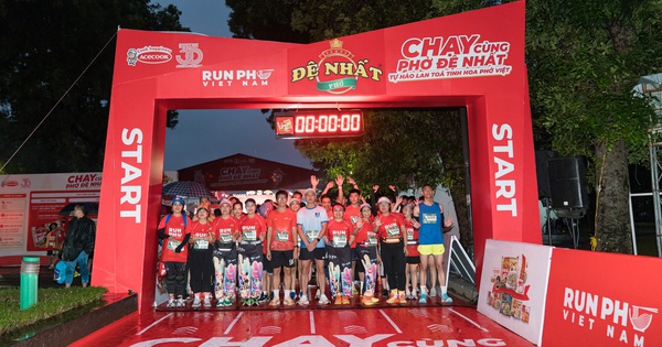 Hơn 3.000 người chạy cùng Phở Đệ Nhất, lan toả tinh hoa phở Việt