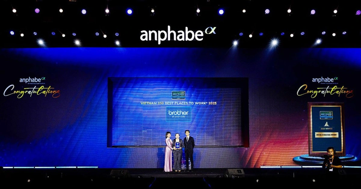 Brother International (Việt Nam) tiếp tục đạt Top 100 nơi làm việc tốt nhất Việt Nam 2025