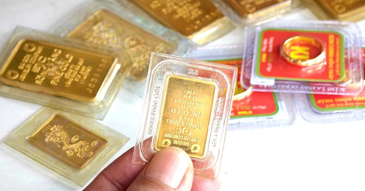 Giá vàng hôm nay 24.11.2025: Trong nước đắt hơn thế giới 22 triệu đồng/lượng