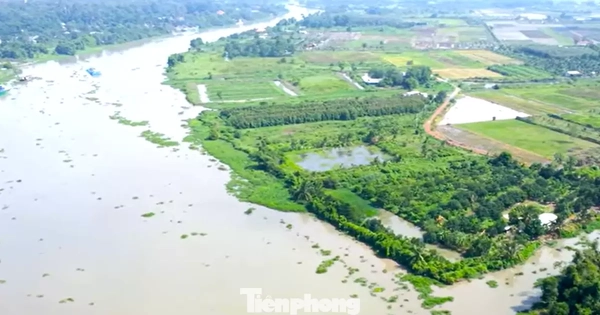 Nhìn từ trên cao khu vực sẽ có bến cảng, khu đô thị ven sông phía Bắc TPHCM