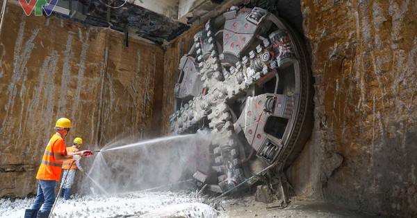Máy đào hầm "Thần Tốc" về đích, hoàn thành khoan 4 ga ngầm tuyến Metro Nhổn - ga Hà Nội