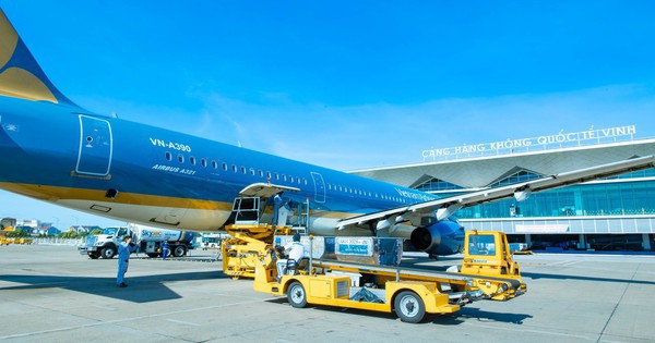 Khai thác trở lại các chuyến bay từ sân bay Vinh