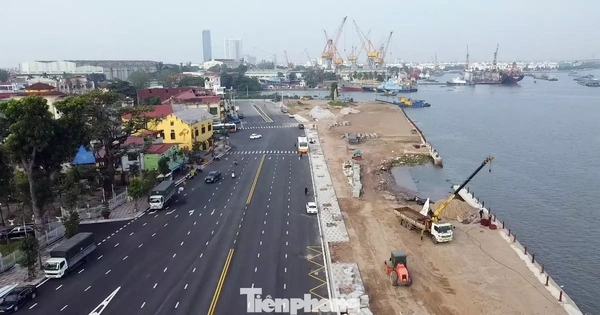 Lãnh đạo TP Hải Phòng ra 'tối hậu thư', gấp rút thi công dự án cải tạo bờ sông Tam Bạc