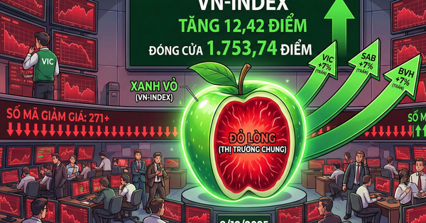 VN-Index vượt 1.750 điểm nhờ VIC tăng trần, danh mục nhà đầu tư vẫn "đỏ lửa"