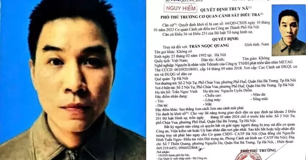 Truy nã đối tượng trong đường dây cho vay lãi nặng qua app CashVN thu lời bất chính gần 500 tỷ đồng