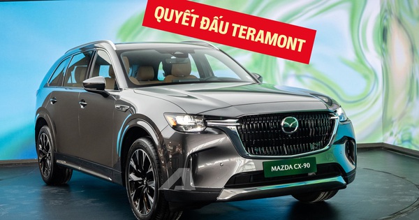 Mazda CX-90 chốt ra mắt Việt Nam tháng 4/2026: 2 tùy chọn động cơ, có bản PHEV đi 42km không cần xăng, mâm 21 inch, đối đầu VW Teramont