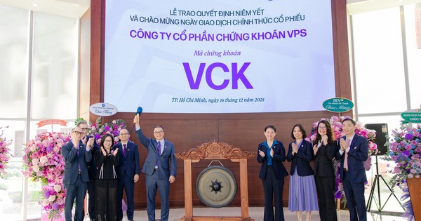 Cổ phiếu VCK của Chứng khoán VPS chính thức niêm yết trên HOSE