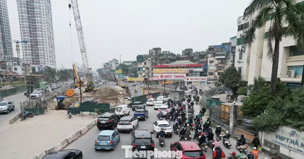 Được yêu cầu dỡ rào trước 25/12, hầm chui Vành đai 2,5 đang thi công ra sao?