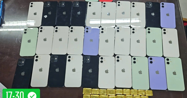 Phát hiện 24 lượng vàng cùng 32 điện thoại trong hành lý ký gửi tại sân bay Cam Ranh