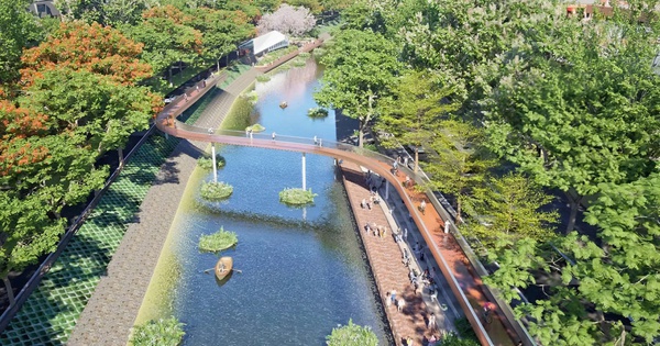 Hai đối tác hàng đầu thế giới sẽ cùng Sun Group làm dự án công viên tuyến bai bên sông Tô Lịch