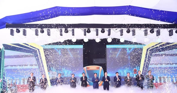 Metro 72.000 tỷ đồng nối thẳng trung tâm Hà Nội với Hòa Lạc chính thức khởi công