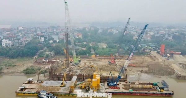 Toàn cảnh dự án cầu Tứ Liên gần 20.000 tỷ sau 7 tháng triển khai