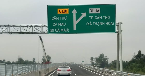 Cao tốc Cần Thơ - Hậu Giang mở cho xe lưu thông từ sáng 22/12