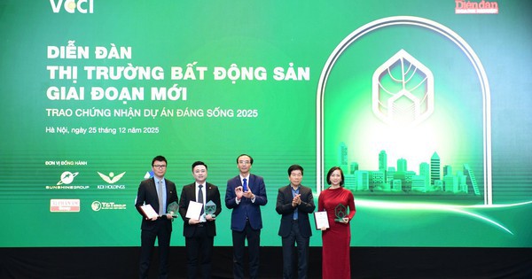 Hai dự án dòng Noble Crystal của Sunshine Group được vinh danh tại chương trình "Dự án đáng sống" 2025