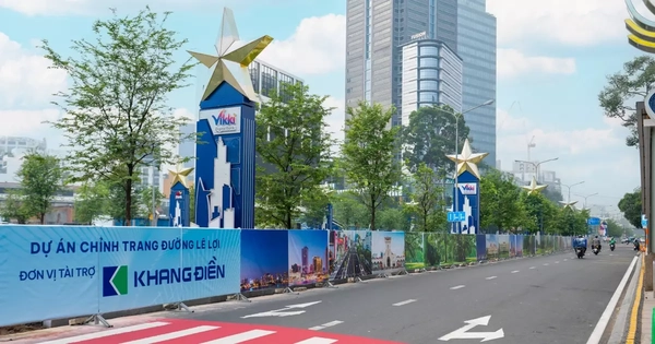 Khang Điền hoàn tất chỉnh trang đường Lê Lợi, diện mạo mới cho trục trung tâm TP.HCM