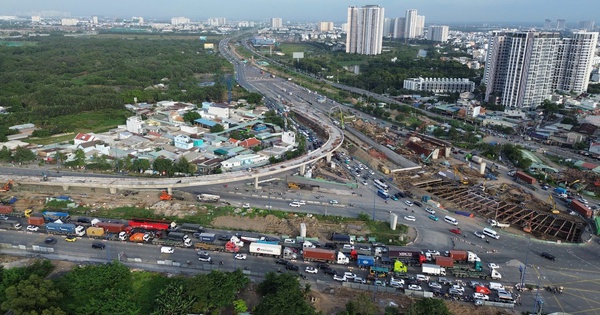 Hình ảnh công trường nút giao An Phú những ngày cuối năm