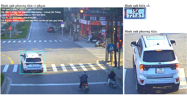 Danh sách 70 xe vi phạm được camera AI ghi ở Ninh Bình trong 9 ngày