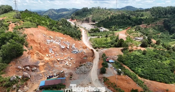 Cảnh cáo nhà thầu thi công quốc lộ 28B kiểu 'rùa bò'