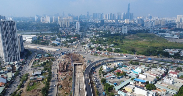 Sắp thông xe cầu vượt N2 An Phú, xe từ cao tốc đi thế nào?