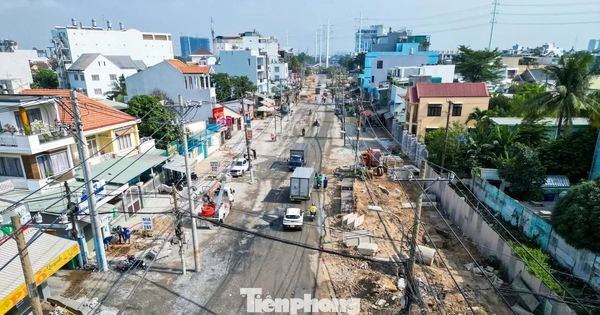 Toàn cảnh công trình mở rộng đường hơn 2.000 tỷ ở cửa ngõ phía Đông TPHCM