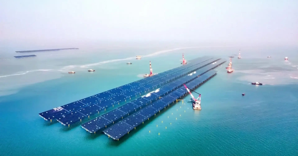 Chưa từng có trên thế giới: Trung Quốc dựng hàng cọc thép khổng lồ trải rộng 1.200ha giữa biển, tạo đủ điện cho 2,6 triệu người, tiết kiệm hơn nửa triệu tấn than mỗi năm