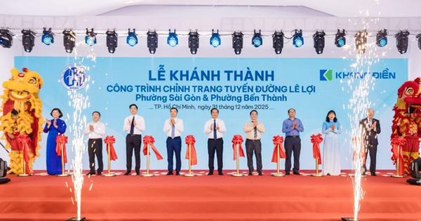Khánh thành chỉnh trang đường Lê Lợi, Khang Điền mong muốn tiếp tục 'làm đẹp' chợ Bến Thành, đường Nguyễn Huệ và Đồng Khởi