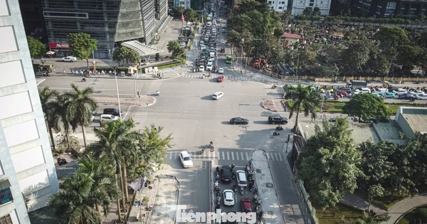 Hà Nội gấp rút hoàn thiện nút giao Lê Văn Lương - Nguyễn Tuân