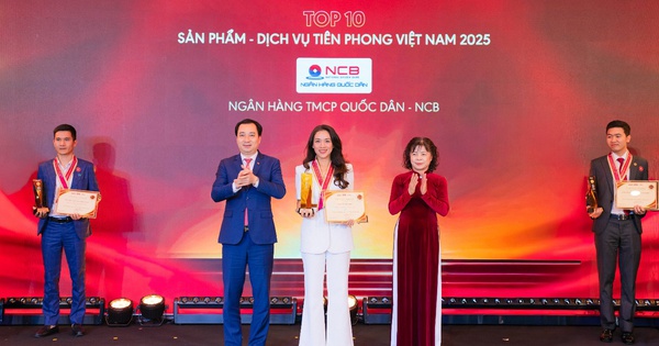 NCB Visa “Tự Hào” lọt Top 10 Sản phẩm - Dịch vụ Tiên phong 2025