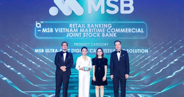 Ngân hàng bán lẻ MSB được vinh danh tại Giải thưởng Sáng tạo Quốc tế 2025