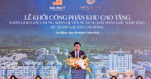 Hải Phát xây dựng khu đô thị kiểu mẫu đáng sống bậc nhất tại Cao Bằng