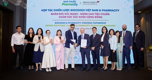 Tập đoàn dược phẩm Pháp Biocodex ký kết hợp tác chiến lược với Pharmacity