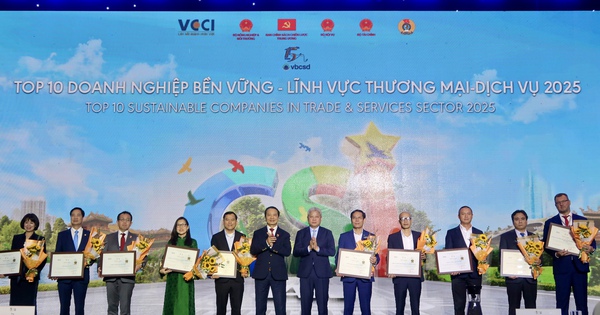 AEON Việt Nam 3 năm liền vào Top 3 Doanh nghiệp bền vững ngành Thương mại - Dịch vụ