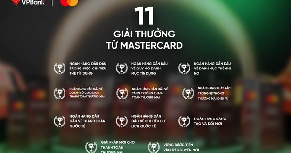 VPBank lập kỷ lục mới tại Mastercard Customer Forum 2025 với 11 giải thưởng