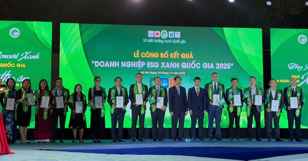 Vedan Việt Nam được trao chứng nhận “Doanh nghiệp ESG Xanh Quốc gia 2025”