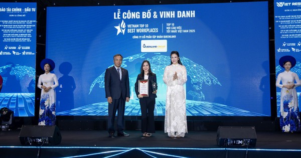 QueenLand Group được vinh danh Top 10 Nơi làm việc tốt nhất Việt Nam 2025
