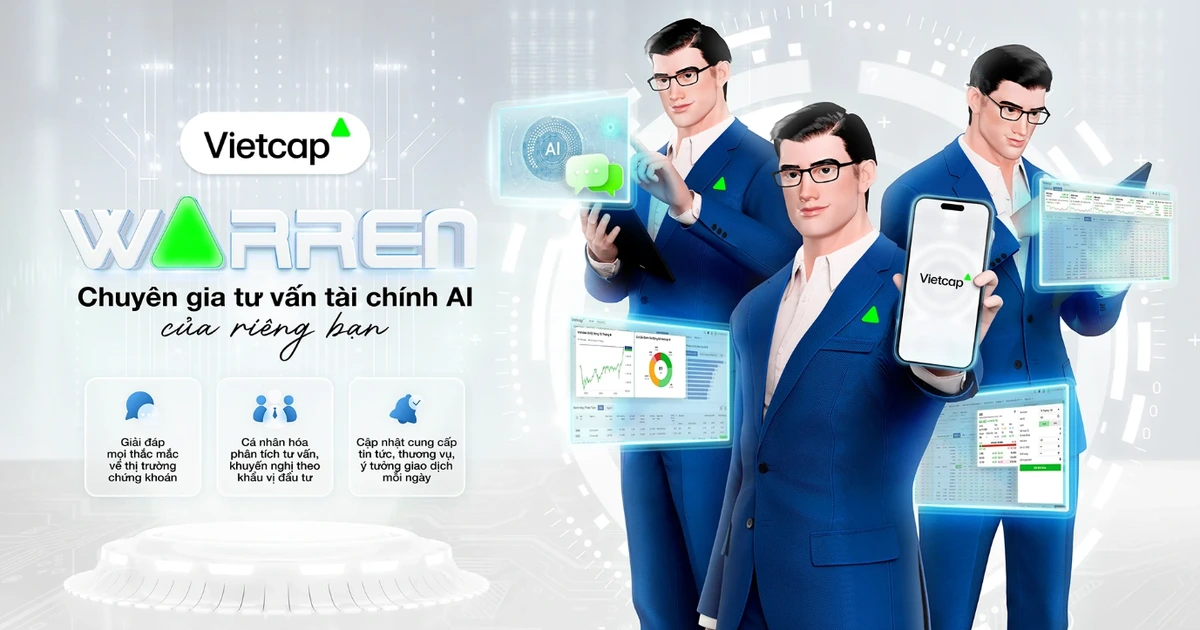 Vietcap ra mắt Warren: Chuyên gia tư vấn tài chính AI mở khóa tiềm năng mới