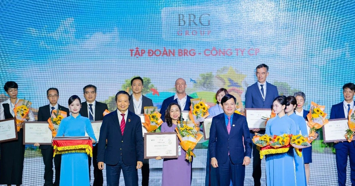 Tập đoàn BRG lần thứ 5 liên tiếp được vinh danh Doanh nghiệp Bền vững Việt Nam