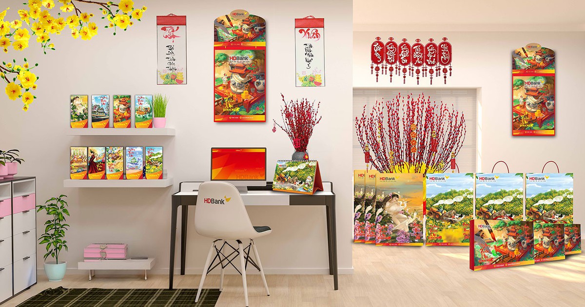 Bộ lịch HDBank 2026 - Di sản rực rỡ hòa nhịp tinh thần đổi mới