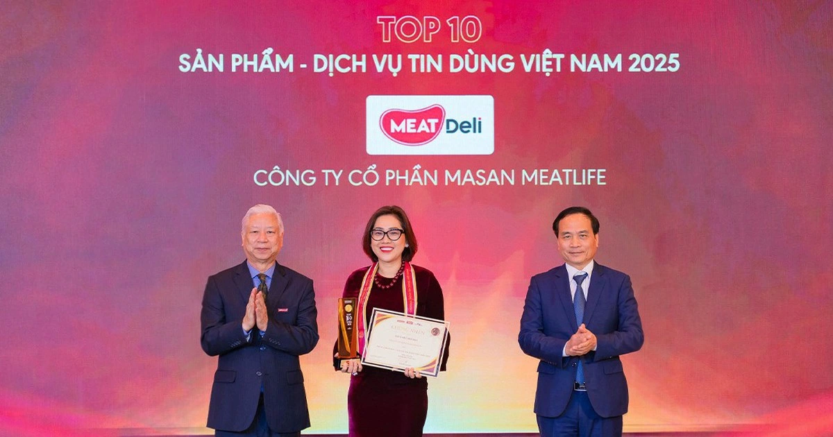 Hai thương hiệu của Masan vinh danh tại lễ công bố 'Tin dùng Việt Nam 2025'