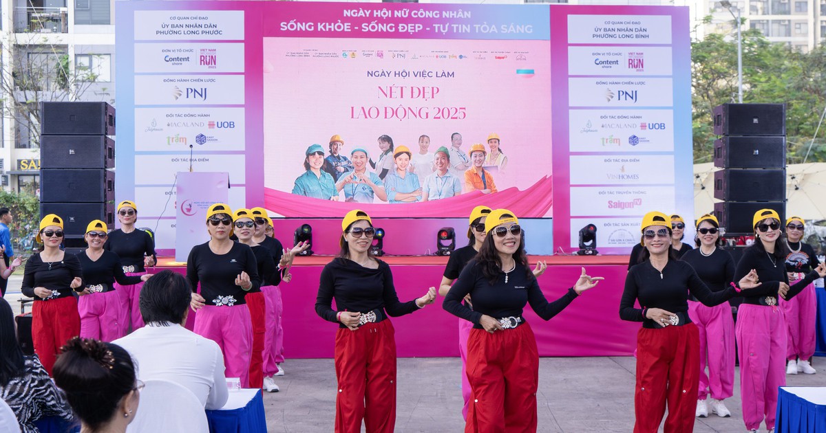 PNJ lan tỏa tinh thần ‘Sống đẹp’ tại Ngày hội nữ công nhân