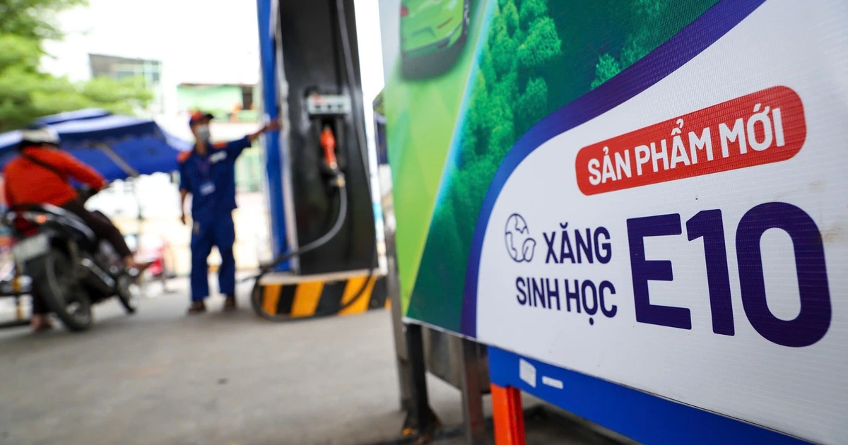 Bỏ lộ trình phối trộn cũ, bắt buộc dùng xăng E10 từ ngày 1.6.2026