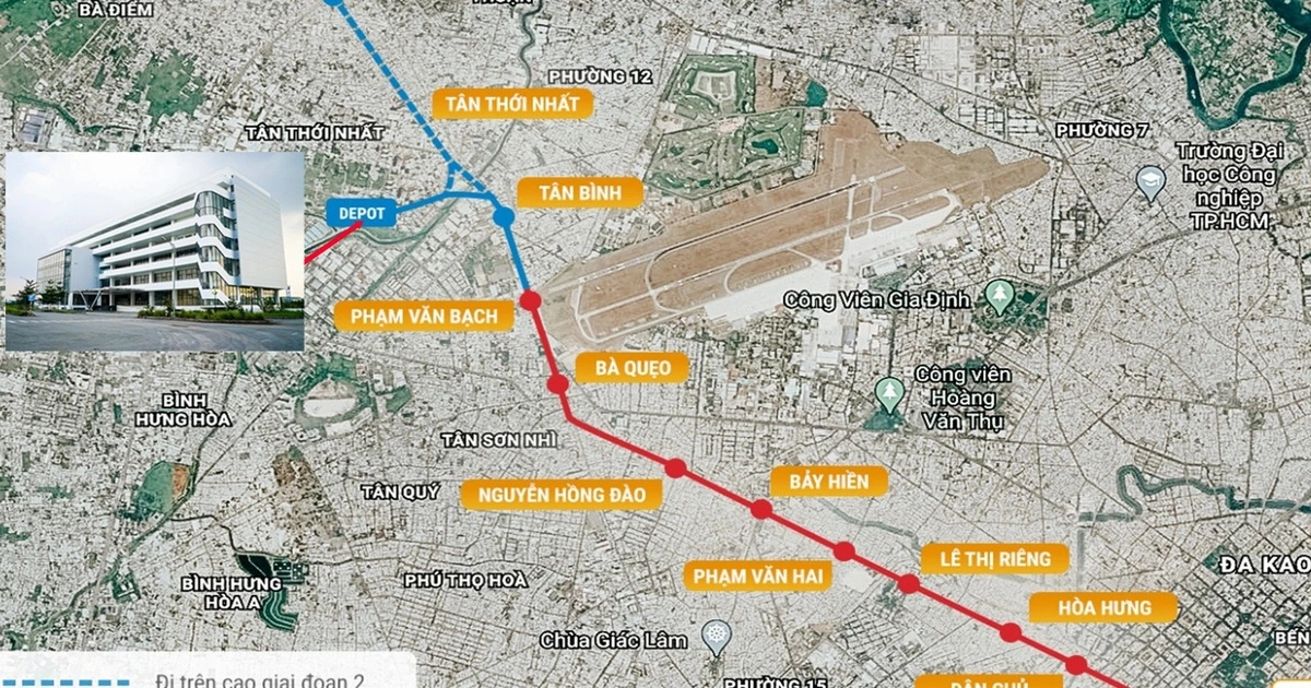 TP.HCM dự kiến xây metro số 2 nhanh gấp 2,5 lần tuyến số 1